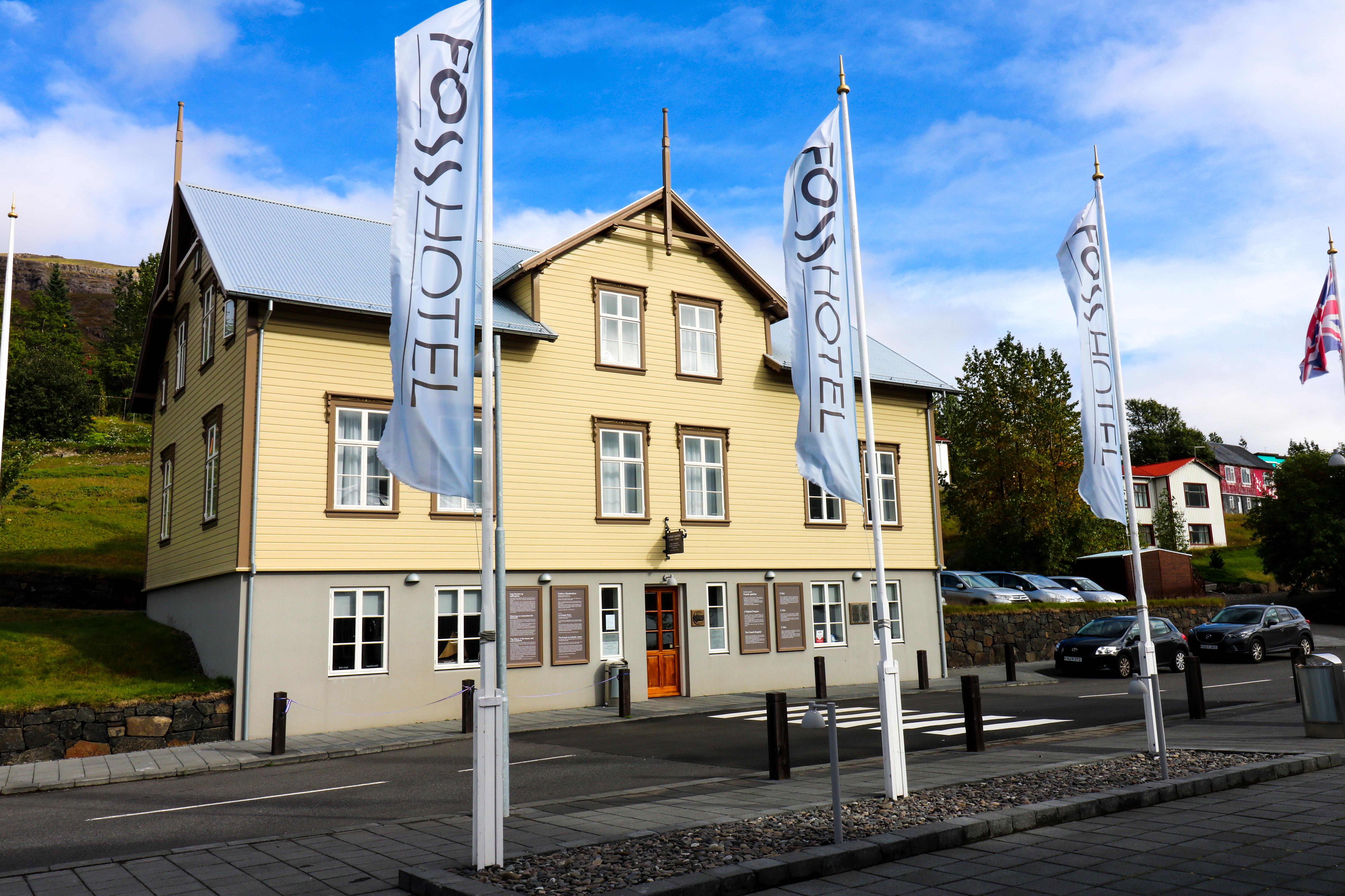 ฟอสโฮเต็ล อีสต์ฟยอร์ด Hotel Faskrudsfjordur ภายนอก รูปภาพ